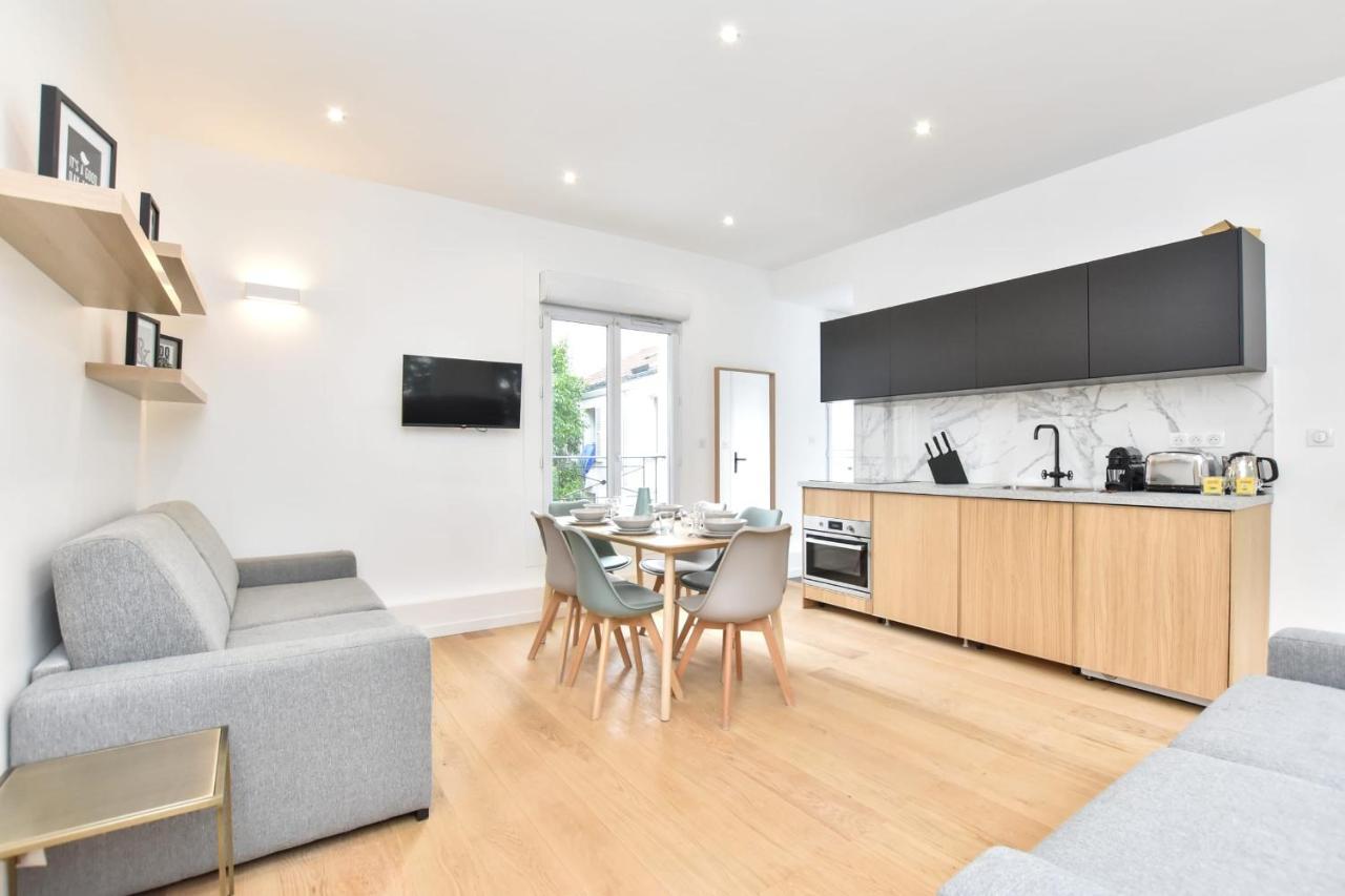 פריז Magnifique Loft - Place Saint Fargeau מראה חיצוני תמונה